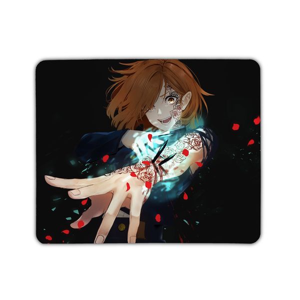 Anime Mouse Pad - Black Jujutsu Kaisen Nobara