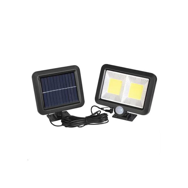 2 Split COB Solar Powered Motion Sensor Light With Remote FA-SL-F108