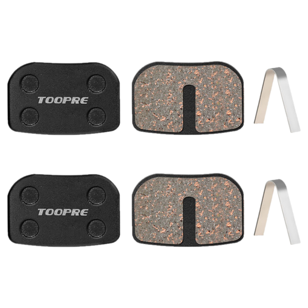 Toopre Bicycle Twin Pack Resin Semi Metal Disc Brake Pads TP-08B