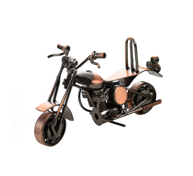 Creative Motorcycle Model Art Metal Ornament Decoration A1