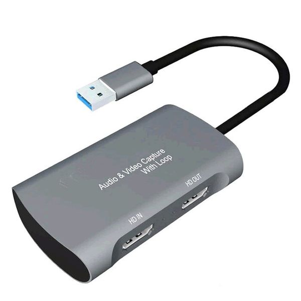 HDMI To HDMI + USB2.0 HD Audio &amp; Video Capture Card With Loop -Z31