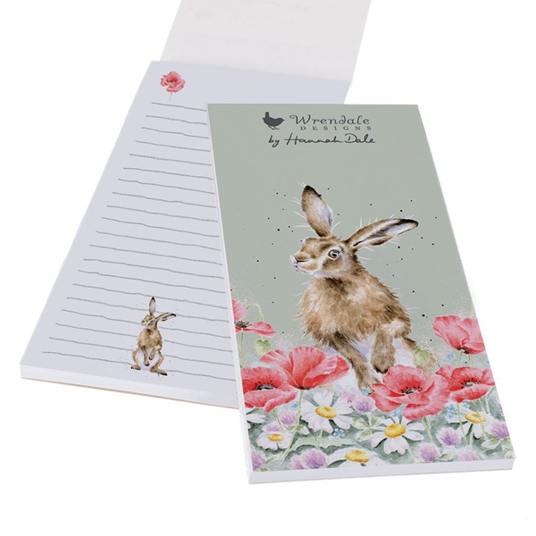 Hare Magnetic Shopping Pad - "Field of Flowers