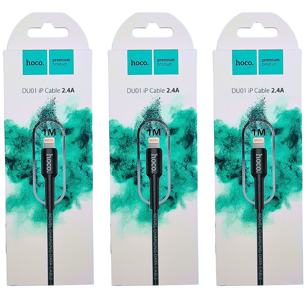 3 Pack USB to Lightning (for iPhone) Cable 1m