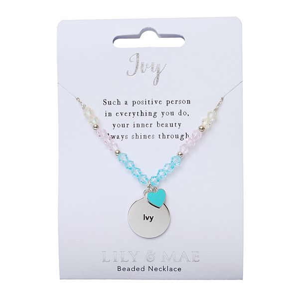 Lily &amp; Mae Beaded Necklace - Ivy