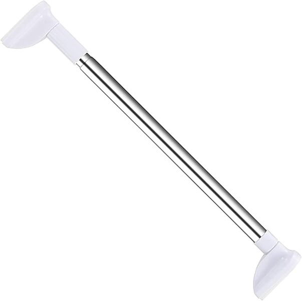 Telescopic Extendable Curtain Clothing Rod Adjustable 0.9-1.6M
