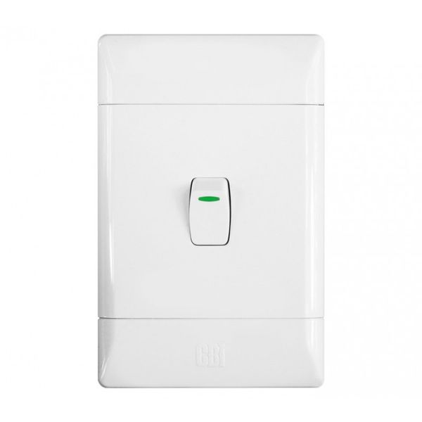 Bulk Pack x 6 Cbi Light Switch - 1Lever 1Way