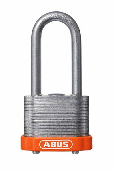 ABUS 41/40HB50 Laminated Steel Padlock LS - White Bumper Band