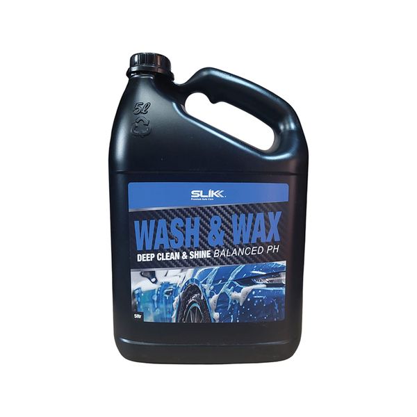 Slikk Wash &amp; Wax Car Shampoo 5 Litre image