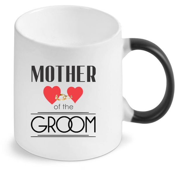 Mother Of The Groom Wedding Magic Colour Changing Gift Coffee Mug