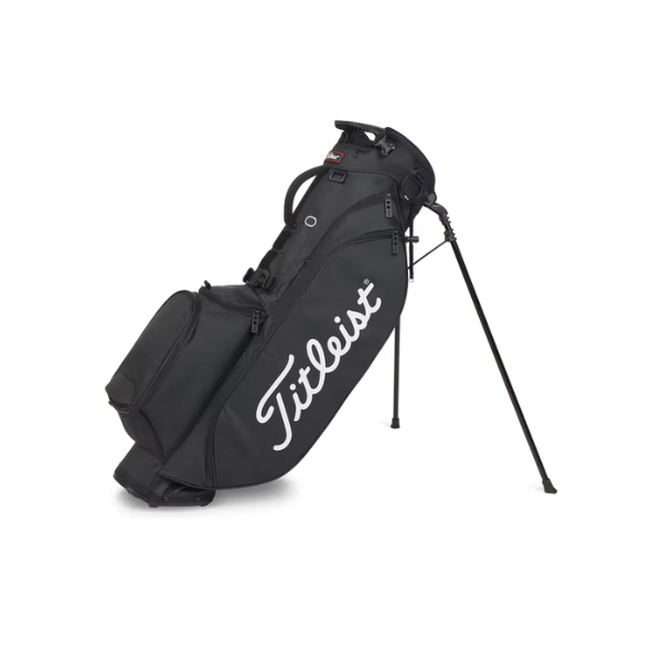 Titleist Players 4 Stand Bag - Black/Red