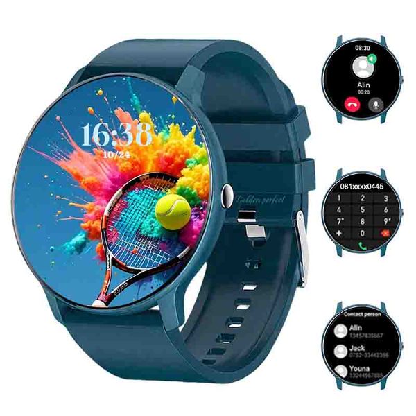 Golden Perfect Business Smartwatch for Men with HD Touch Display
