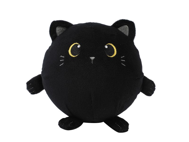 Plush Squishy Memory Foam Cushion - Black Cat