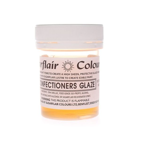 Sugarflair Confectioners Glaze High Gloss Cake Decorating Edible Varnish