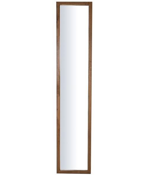 George &amp; Mason - 200 x 40cm Standing Oak Mirror