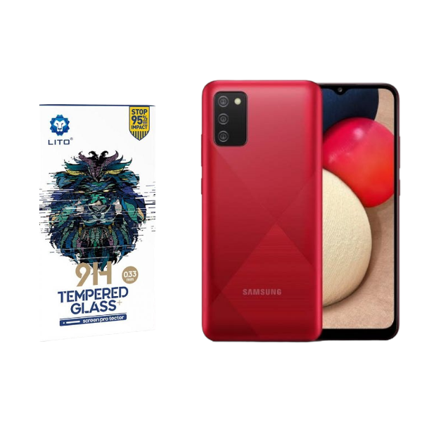 Lito Tempered Glass Screen Protector For Samsung A02s