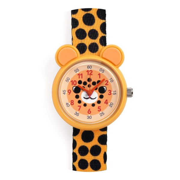 Ticlock Watch - Cheetah - Orange