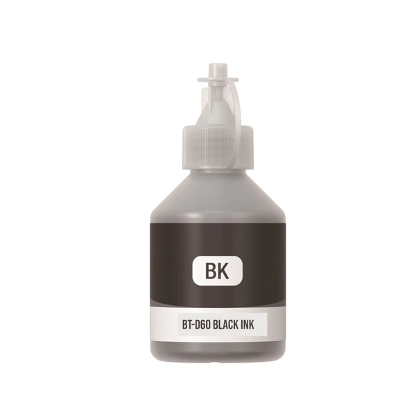 Compatible Brother BT-D60BK | BTD60BK | D60BK Black Ink Bottle 100ml