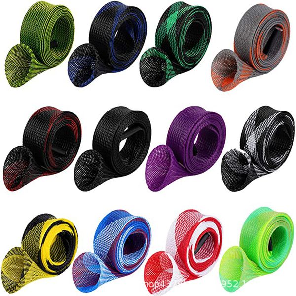 12 Piece Rod Sock Fishing Rod Sleeve Cover Protector Gloves Tools