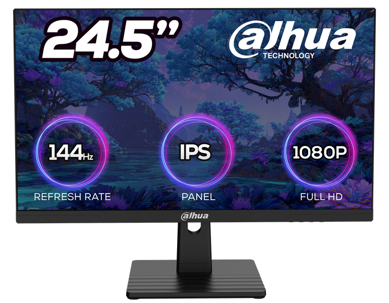 Dahua 24.5" 144Hz Full HD IPS Monitor | 1ms MPRT, 85% NTSC, Low Blue Light