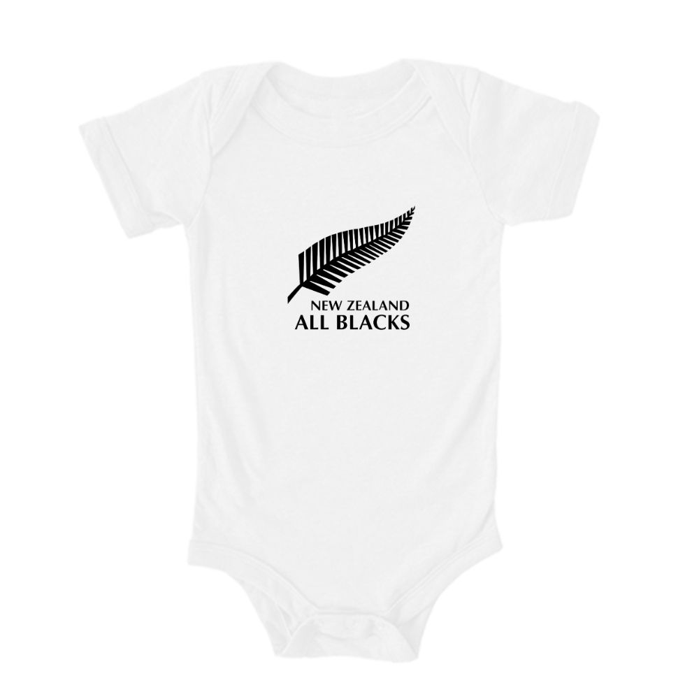 New Zealand All Blacks Baby Short Sleeve Bodysuit Shop Today