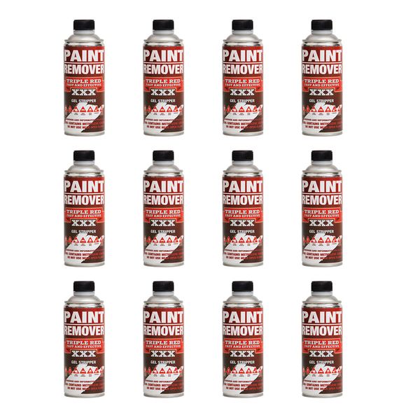 TRIPLE RED Paint Remover 500ml -12 Pack