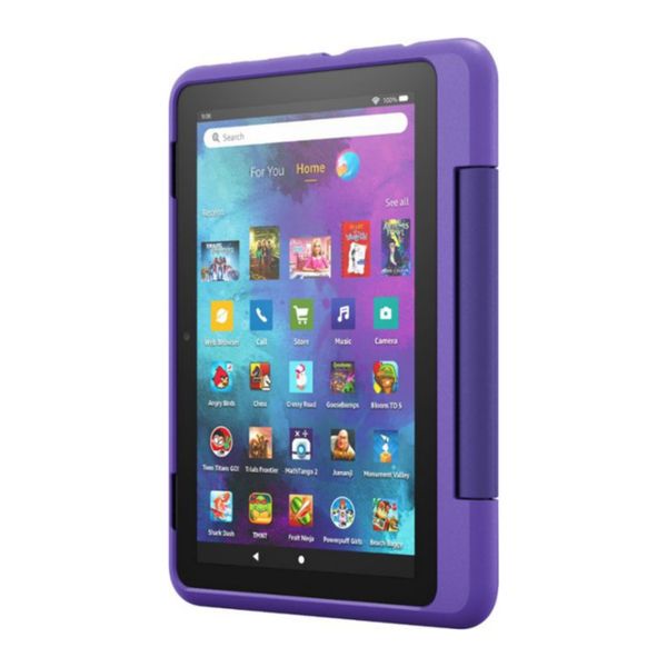 Amazon Fire 7 Kids Pro Tablet 16GB with Kid-Proof Case Ages 6+ (Purple)