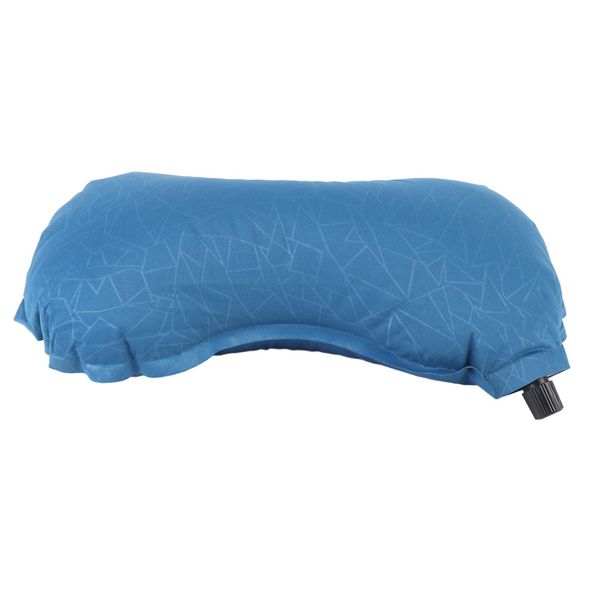 Inflatable Compact Travel Pillow for Nap Camping Car Blue
