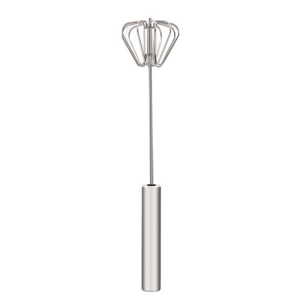 Semi-Automatic Whisk - Egg/Milk Beater - Stainless Steel