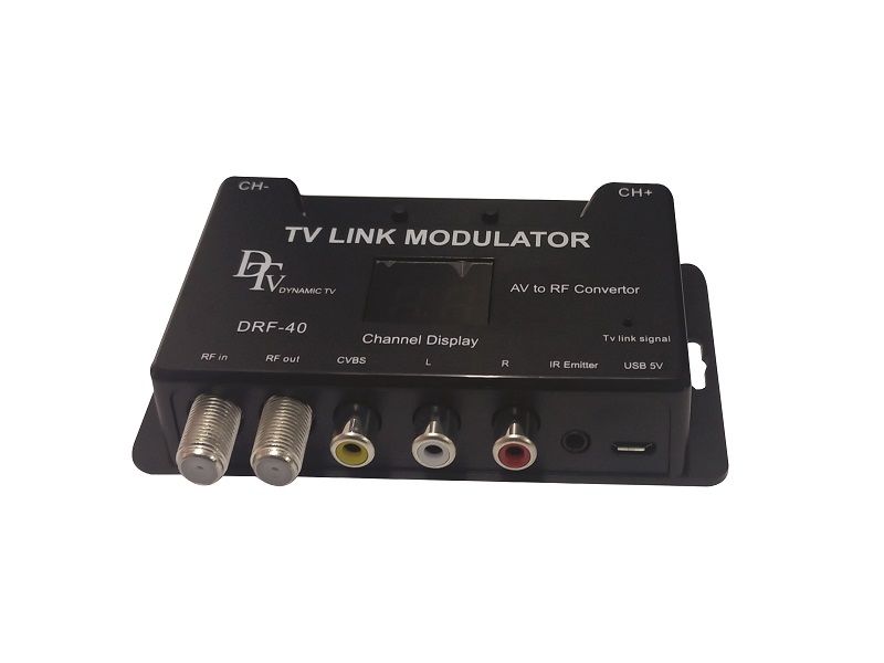 DTV TV Link Modulator AV TO RF Convertor (DRF-40)