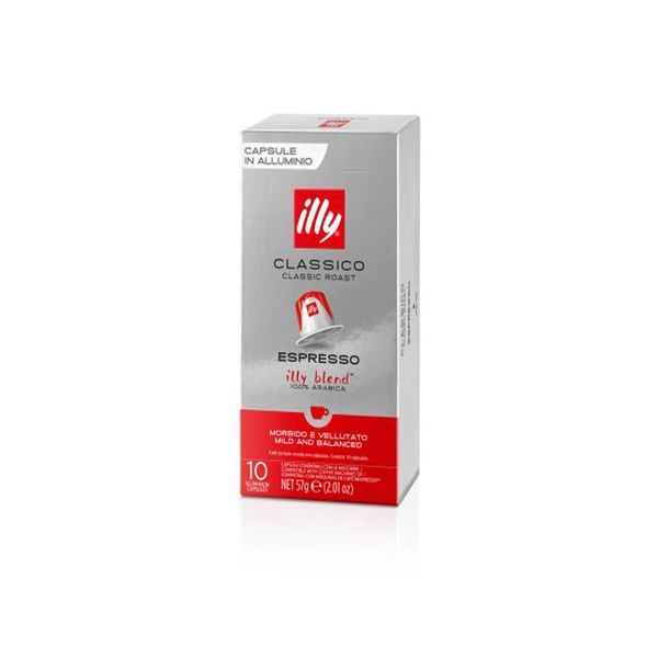 Nespresso Compatible Illy Capsules Classico Espresso Roast 10 Capsules