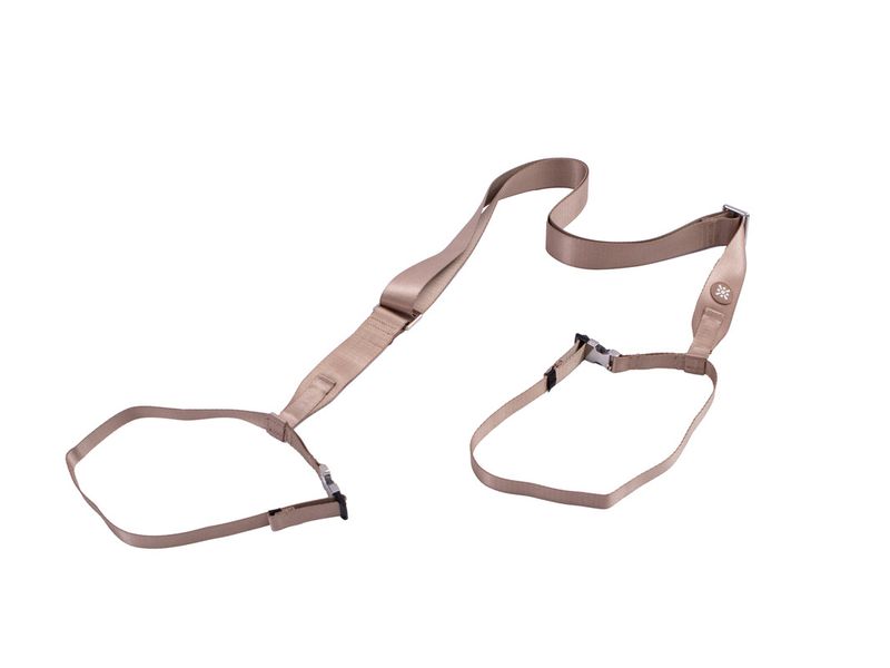 Bloom Yoga Strap - Brown