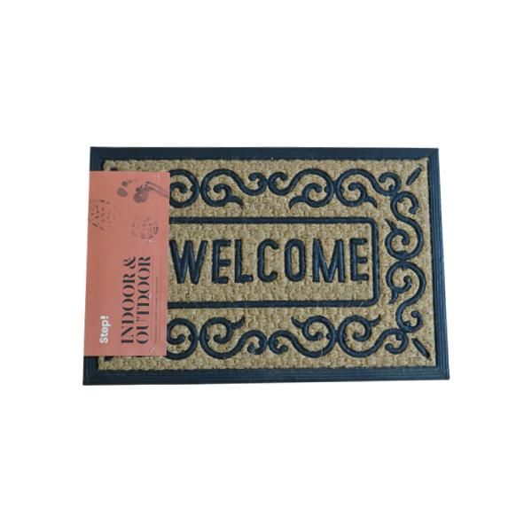 Step Squares Rectangular Doormat - 600 x 400mm