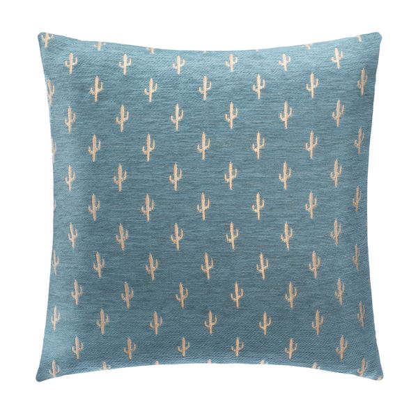 Atmosphera Scatter Cushion Cover Cactus Blue with Zipper 40cm