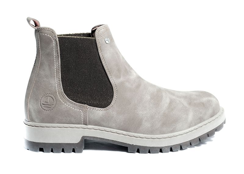 Navy Sail Primo VNTG Women's Ankle Boots-Beige