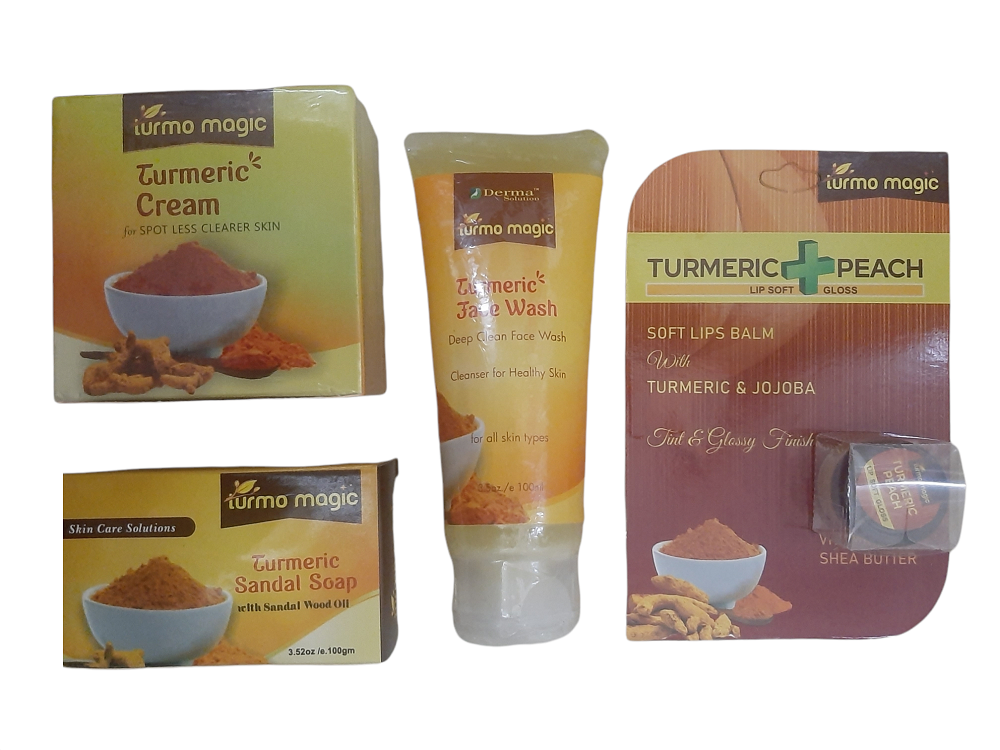 Facewash Turmo Beauty Pack Turmeric x 4 Products Combo Shop Today