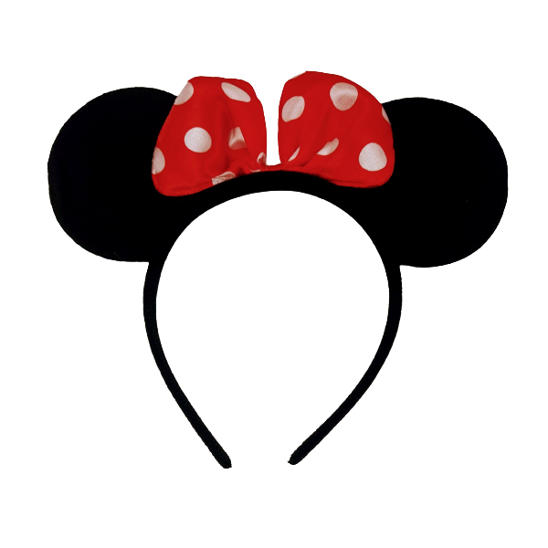 Party Pack Dress-Up Headbands - Red Mini/Mickey Mouse - 12 Pack