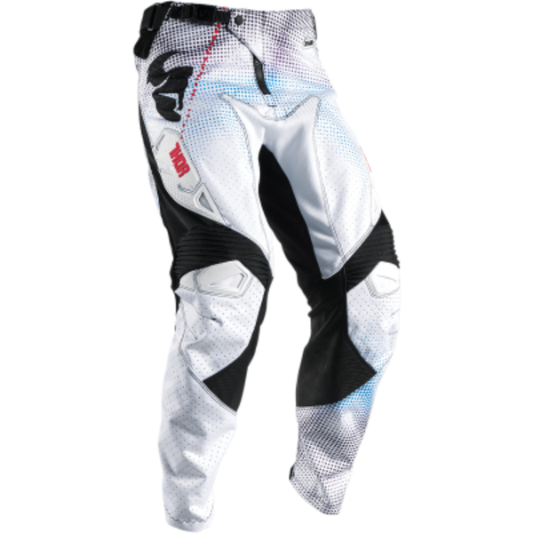 Thor Fuse Air White &amp; Red Pants image