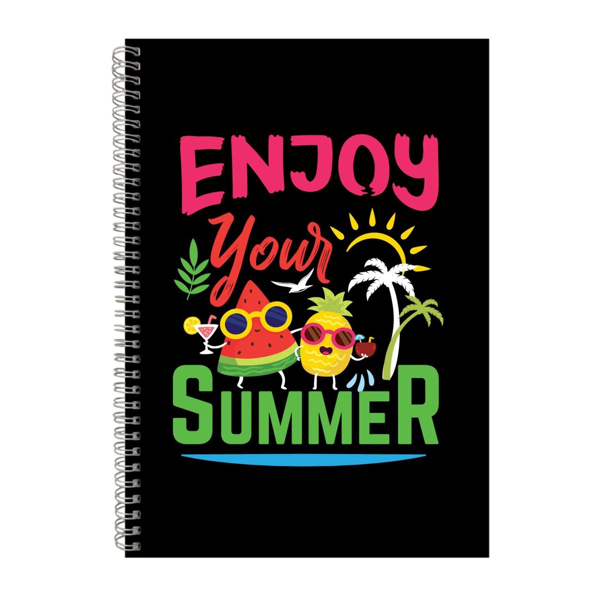 Enjoy Your Summer Notebook Summer Gift Idea A4 Notepad 150 | Shop Today ...