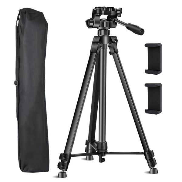Multifunctional Camera Mount Tripod and Expandable Phone Stand Kit - 173cm