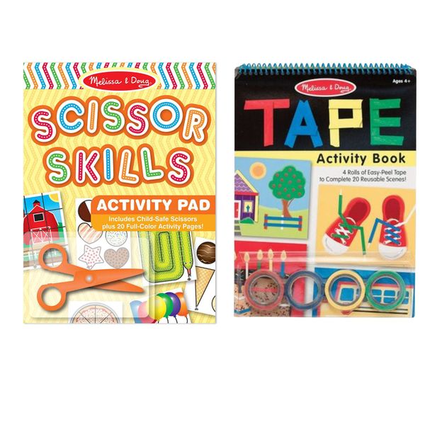 Melissa &amp; Doug - Scissor Skills and Tape Activity Set - 2 Pack