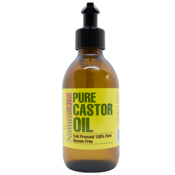 NaturalLife Pure Castor Oil - 100% Natural &amp; Hexane-Free Beauty Solution