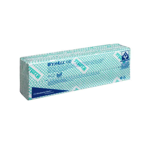 Wypall Cloth Green X80 (25's)