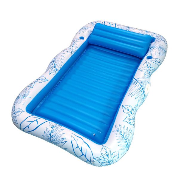 Inflatable Float Bed Pool Float Pool Lounger Swim Float Water Raft
