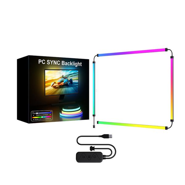 Computer Light Bar Behind Monitor, LEDs for Desk Gaming 27 inch