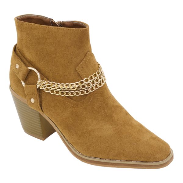 Dinsko Chain Detailed On 7.5cm Heel - Camel