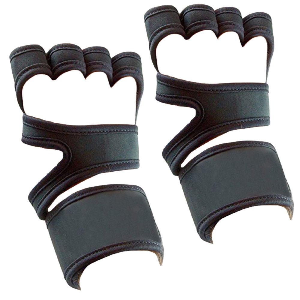 Sport Weight Lifting Training Gloves Pro - Black - M Unisex