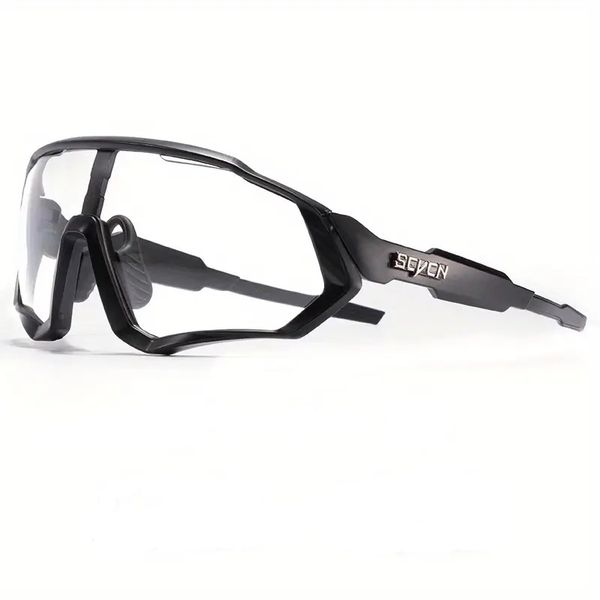 SCVCN Photochromic Lens Cycling Glasses - Black