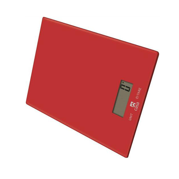 Kitchen Scale - Food Scale - Electronic Glass Kitchen Scale Red