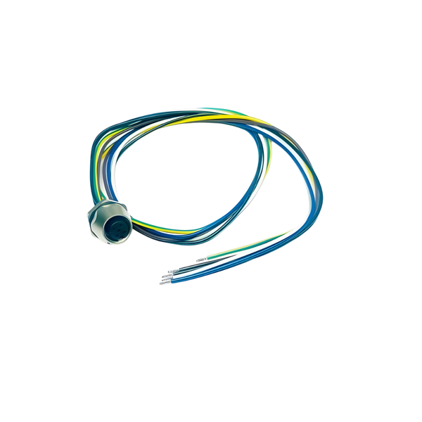PM12AF5R-WL/9 M12 A Code 5-Pole Female Circular Connector PG9 IP67