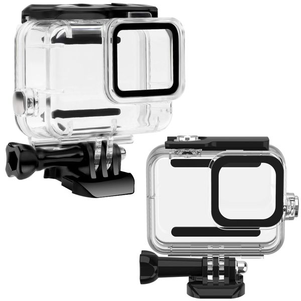 60M Clear Waterproof Housing Case for GoPro Hero 9/10/11/12/13 Dive Case